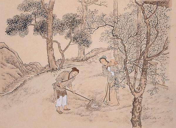 中华传统文化经典《二十四孝》之郭巨埋儿奉母