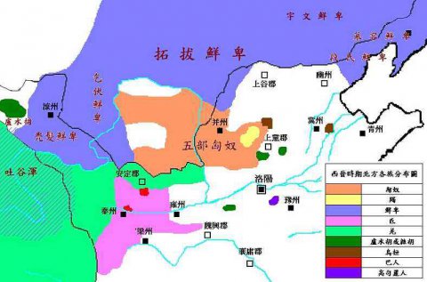 中国古代历史上的“五胡”是哪几个？